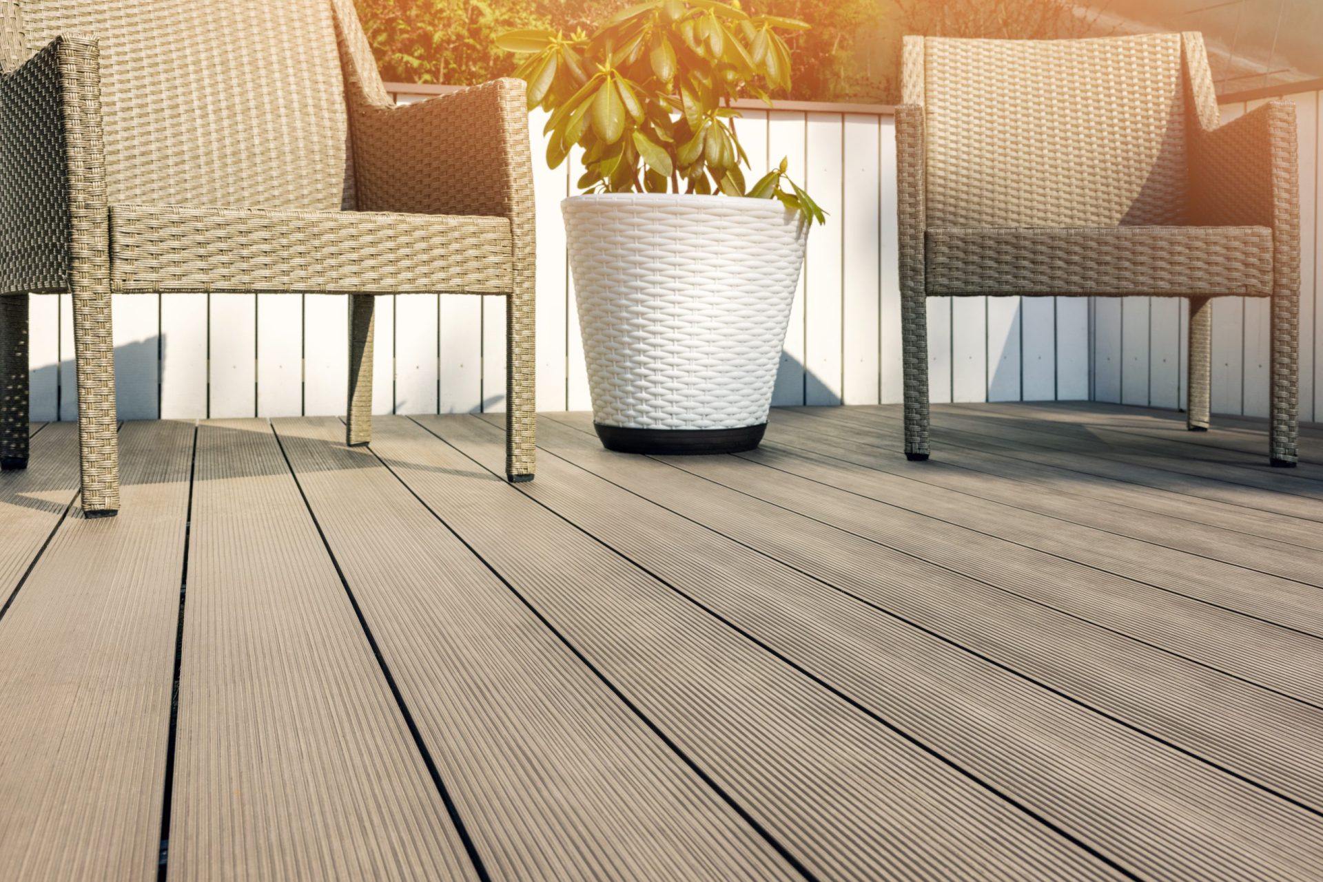 Maybe Wooden Boards Or Maybe Composite Boards For Your Deck